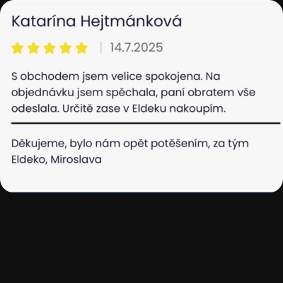 Recenze zákazníka 2