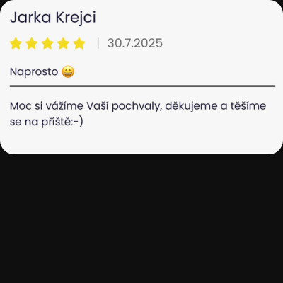 Recenze zákazníka 3