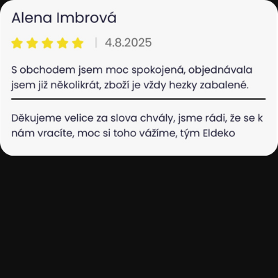 Recenze zákazníka 4
