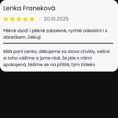 Recenze zákazníka 8
