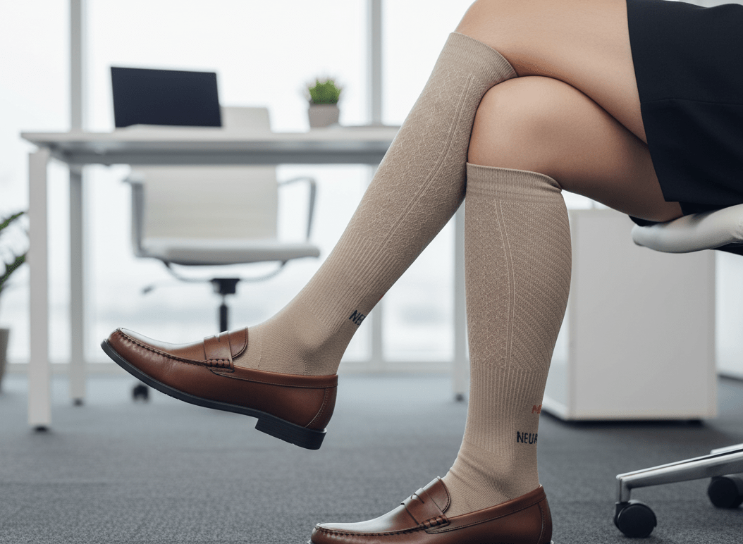 Kompresní ponožky na neuropatii: úleva, ne zázrak