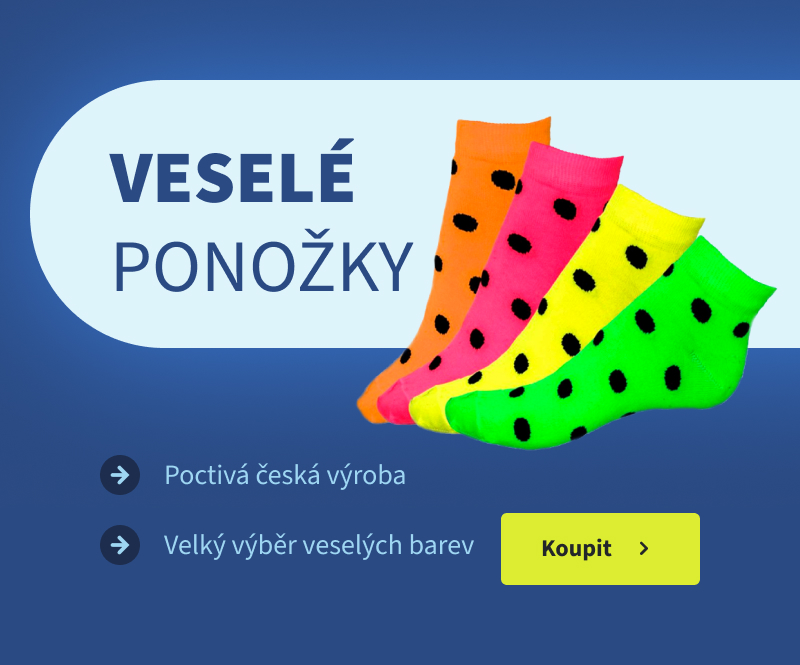 Veselé ponožky mobile