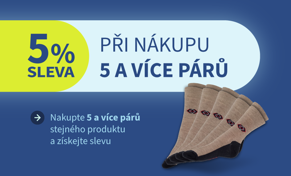 Sleva při nákupu 5 a více pár - desktop