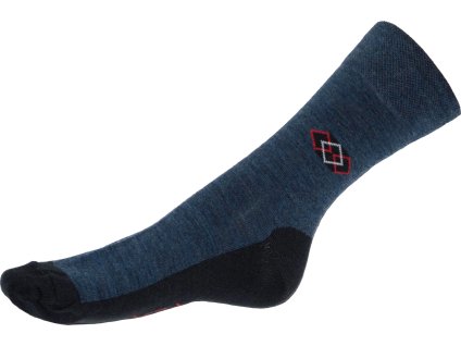 385 ponozky koso vlna merino riflove