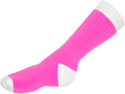 412 spaci ponozky televizorky fluoro ruzove