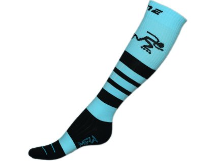 652 inline vysoke ponozky tyrkysove