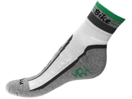 667 sportovni cyklisticke ponozky zelene