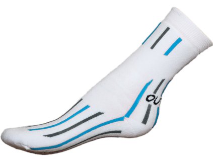 688 outdoorove ponozky tyrkysove detske