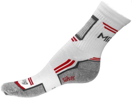 781 sportovni ponozky racing bilo cervene