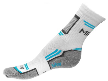 793 sportovni ponozky racing bilo svetle modre detske