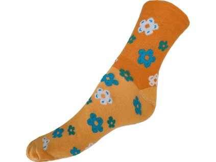 Kytky - oranžové (Velikost 24-25 cm/EURO 37-40)