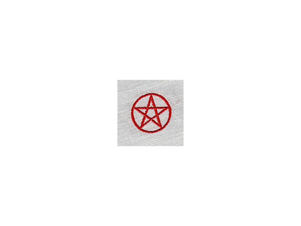 MIREA Vysivanie Rozne vysivky Vysivka Pentagram priemer 3 cm