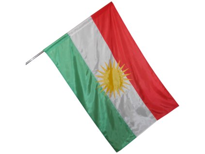 MIREA Zastavy vlajky Zastava Kurdistanu 150x100 cm material pe180