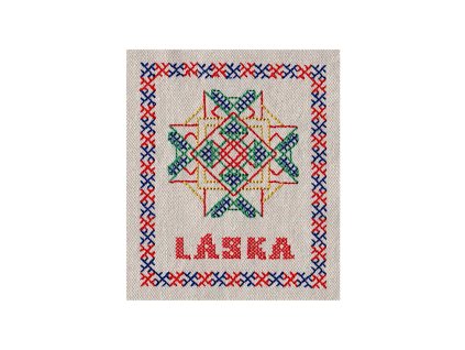 MIREA Vysivanie Vysivane oberegy Slovansky obereg vysivany 12x10 cm Laska