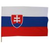 MIREA Zastavy vlajky Zastava Slovenskej republiky 120x80 cm material pe180 orientacia vodorovne