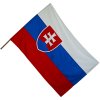 MIREA Zastavy vlajky Zastava Slovenskej republiky 120x80 cm material bavlna
