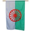 MIREA Zastavy vlajky Romska zastava 150x100 cm material pe180 orientacia zvislo