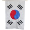 MIREA Zastavy vlajky Zastava Juznej Korey 150x100 cm material pe180 orientacia zvislo