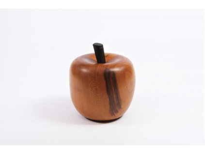 Dekorativní jablíčko z meruňkového dřeva