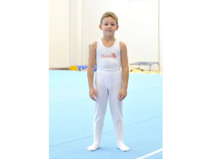 gymnastické šponovky, velikost (Barva Bílá, Velikost XL)