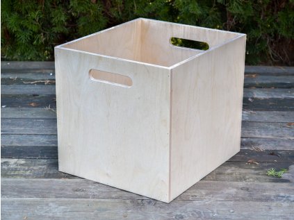 dřevěný box do IKEA Kallax