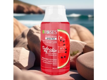 TASTE MY SKIN hydratačný prírodný sprchový gél s extraktom z melóna 300 ml