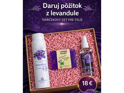 2. Daruj levanduľu 3 ks