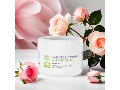 HERBAL CARE masážny krém relaxačný 240 ml