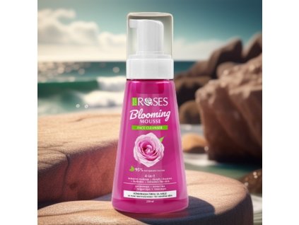 4v1 Rozjasňujúca pleťová pena ROSES 250 ml