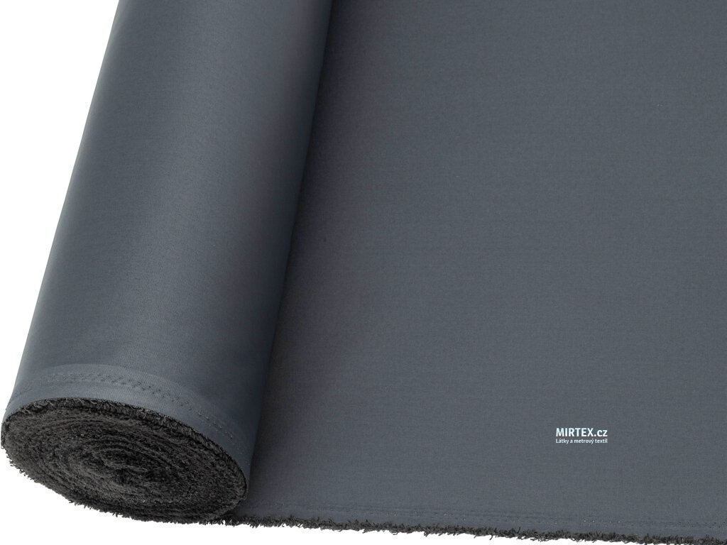 Tkanina Oxford COLORA tmavě šedá, 100 % PES, 233 g/m² – UV ochrana, vodoodpudivá; na zahradní nábytek, kočárky, tašky i ochranné plachty.