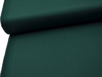 Bavlněný kepr NORD v tmavě zeleném odstínu, extra pevná tkanina vhodná na pracovní oděvy, zástěry, tašky a odolné bytové doplňky.