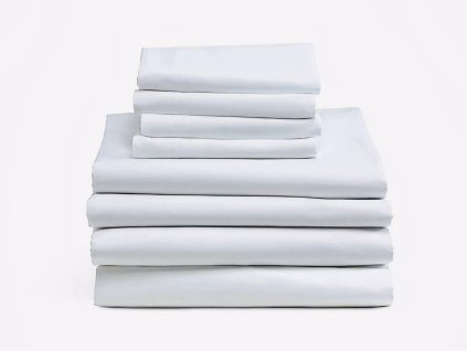 Plátno DOMESTINO 135/100 Bílá šíře 220cm Zbytková metráž