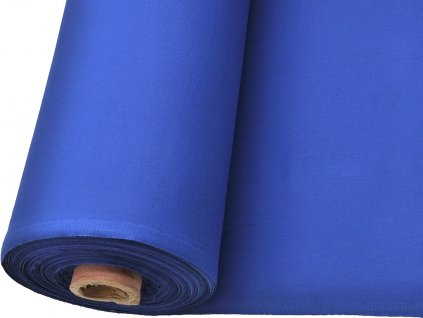 Tkanina kepr 245 g/m², královsky modrá, 100 % bavlna – odolný materiál pro pracovní oděvy, tašky i čalounění