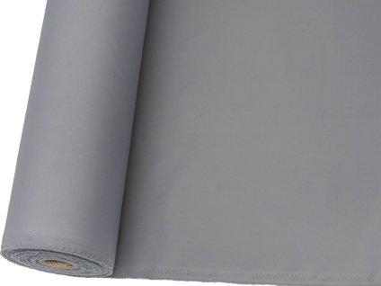 Tkanina Oxford 165 g/m², šedá, vodoodpudivý 100 % polyester s PU zátěrem – odolná pro batohy, potahy a outdoor vybavení