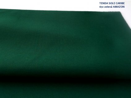 Tkanina TENDA SOLE CARIBE 210 (672 zelená AMAZON)-160cm / VELKOOBCHOD