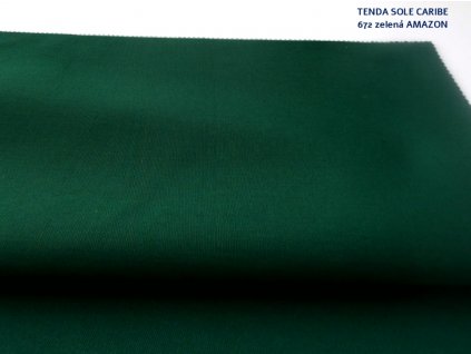 Tkanina TENDA SOLE CARIBE 210/672 Zelená Amazon šíře 160cm Velkoobchod