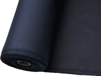 Odolná oxfordová tkanina v tmavě modré barvě, pevná a praktická, vhodná pro batohy, tašky, potahy a technické i outdoorové využití.