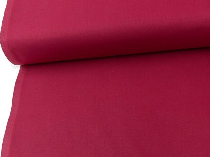 Široký kepr 300 cm, 100 % bavlna, 220 g/m², vínová – robustní látka pro bezešvé ubrusy, gastro oděvy i závěsy