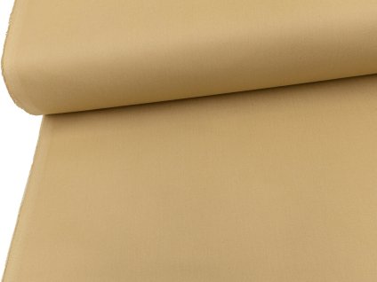 Tkanina směsová keprová, béžová, 160 g/m², šíře 150 cm – odolná látka pro zdravotnictví, gastro a průmysl.