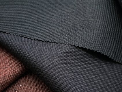 OXFORD LINEN 200 (L99 černá MELANGE)-160cm / VELKOOBCHOD (Ceník VELKOOBCHOD: po celých rolích, bez odvíjení)