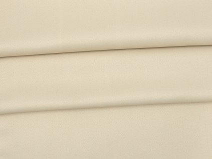 Blackout tkanina 100 % polyester, béžová slonová kost, šíře 285 cm, 265 g/m² – zatemňovací závěsy s UV ochranou a izolací tepla