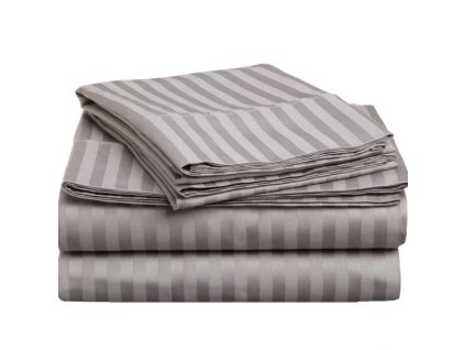 ATLAS GRADEL 170/910 šedá,2cm hotelový pruh 145cm / VELKOOBCHOD (Ceník VELKOOBCHOD: po celých rolích, bez odvíjení)