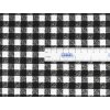 černo-bílé kostkované plátno