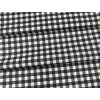 černo-bílé kostkované plátno