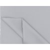 Tkanina kepr 65 % PES / 35 % bavlna, světle šedá, 240 g/m² – odolná pro montérky, zástěry a profesní oděvy