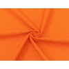 Tkanina kepr oranžová 295 g/m², 100 % bavlna – extra odolná pro pracovní oděvy, zástěry a technické použití