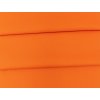 Tkanina kepr oranžová 295 g/m², 100 % bavlna – extra odolná pro pracovní oděvy, zástěry a technické použití