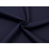Tkanina kepr tmavě modrá 350 g/m², 100 % bavlna – robustní pro pracovní oděvy, zástěry a technické využití.