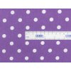 polka dot fialove platno