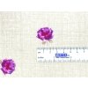 FLANEL 150/13931-1 Drobné květy fialovo-béžové šíře 150cm